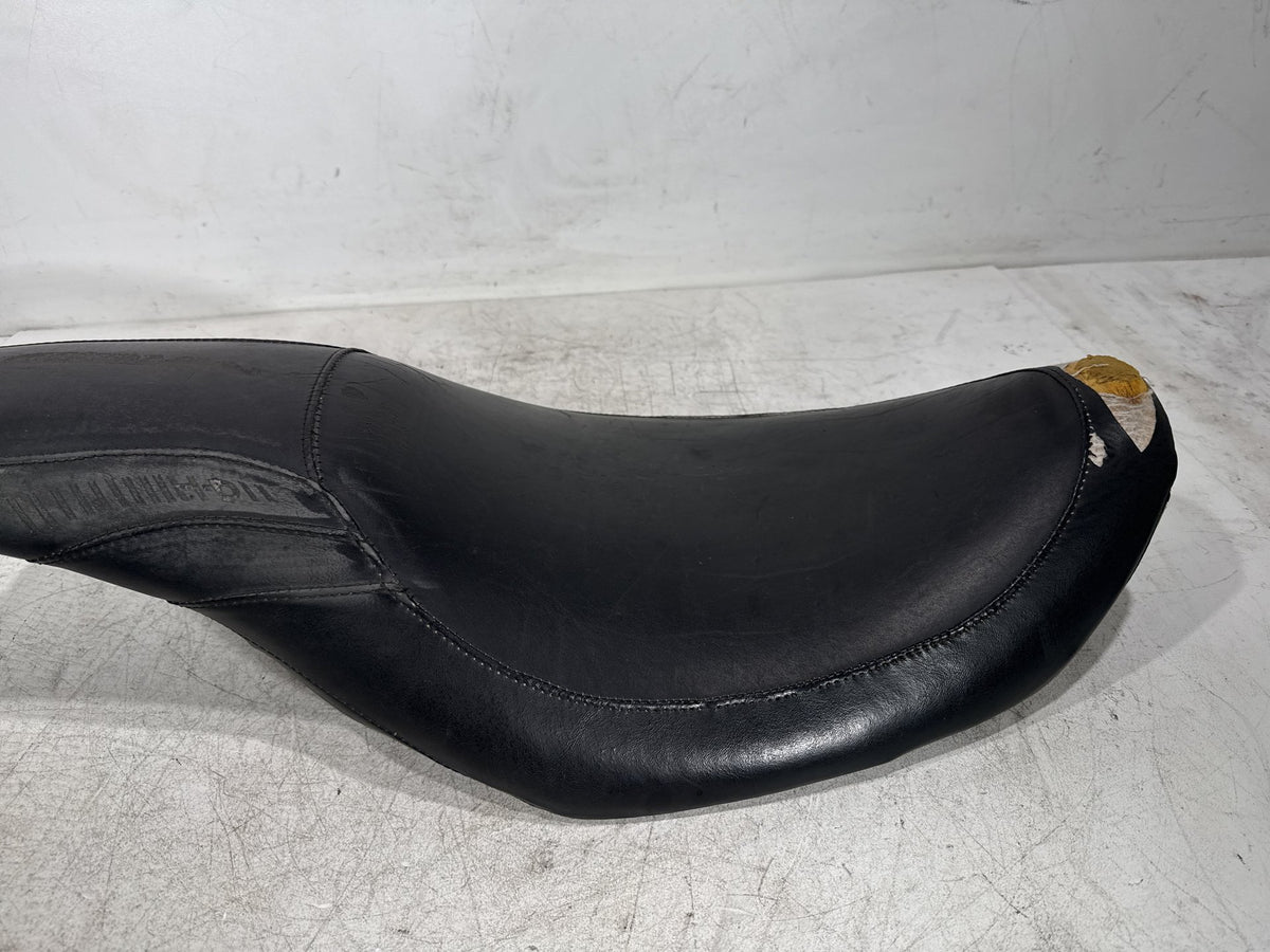 2002 Harley Dyna Wide Glide FXDWG OEM Passenger Rider Driver Seat Saddle TORN