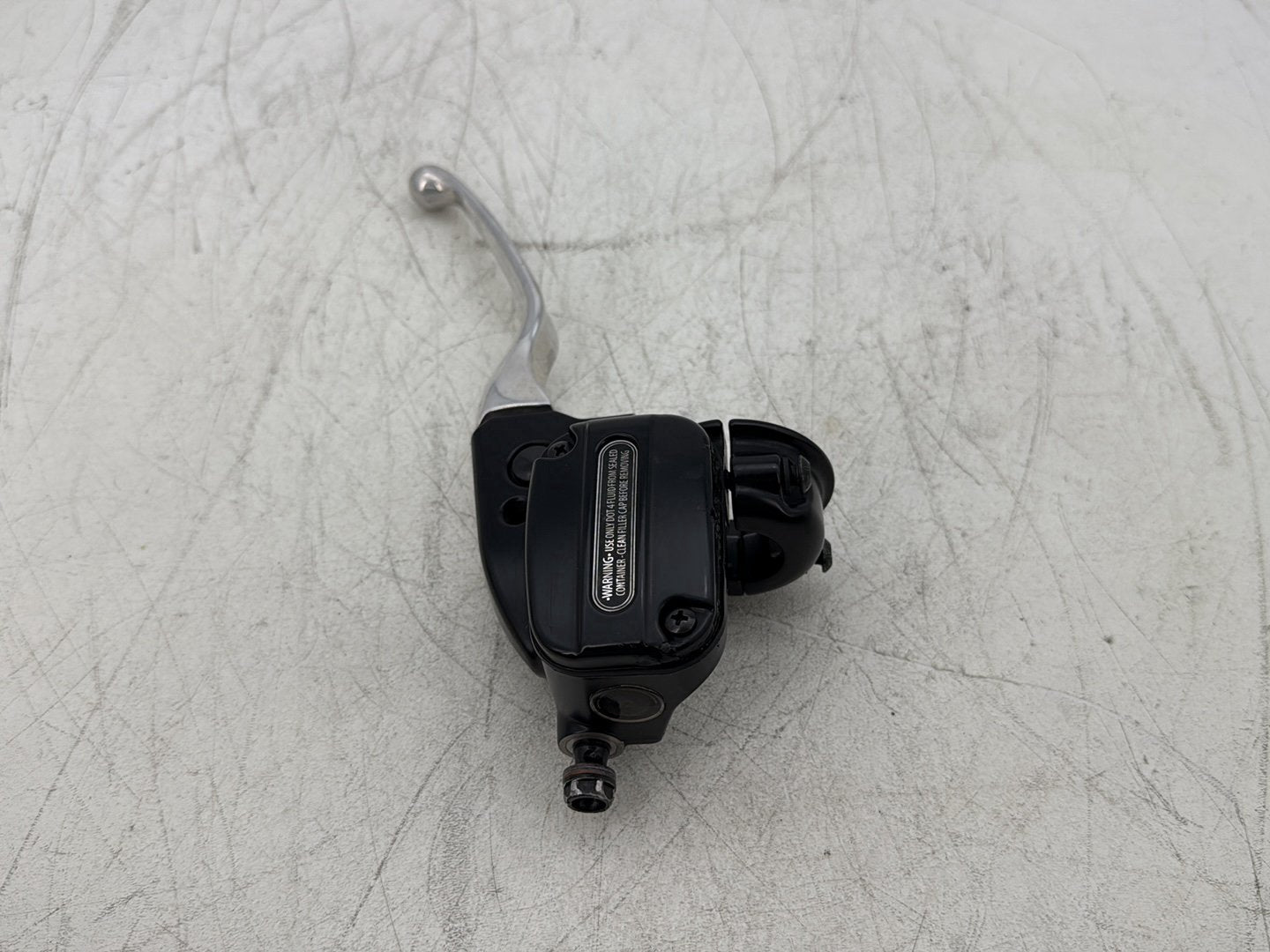 2012 Harley Street Glide Touring FLHX OEM Front Right Brake Lever Master Cylinder
