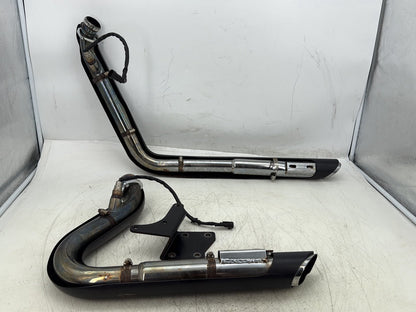 2007 Harley Dyna Street Bob FXDBI OEM Exhaust Header Pipes Vance & Hines