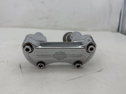 1998 Harley Road King Touring FLHRCI Classic OEM Front Handlebar Riser Top Clamp Chrome