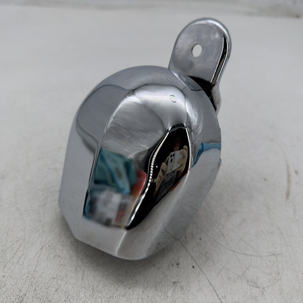 1993 Harley Electra Glide Touring Sport OEM Horn Signal Klaxon Chrome Cover