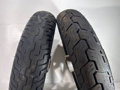 2003 Harley Electra Glide Touring Ultra FLHTCUI OEM Front & Rear Wheel Rim Tire
