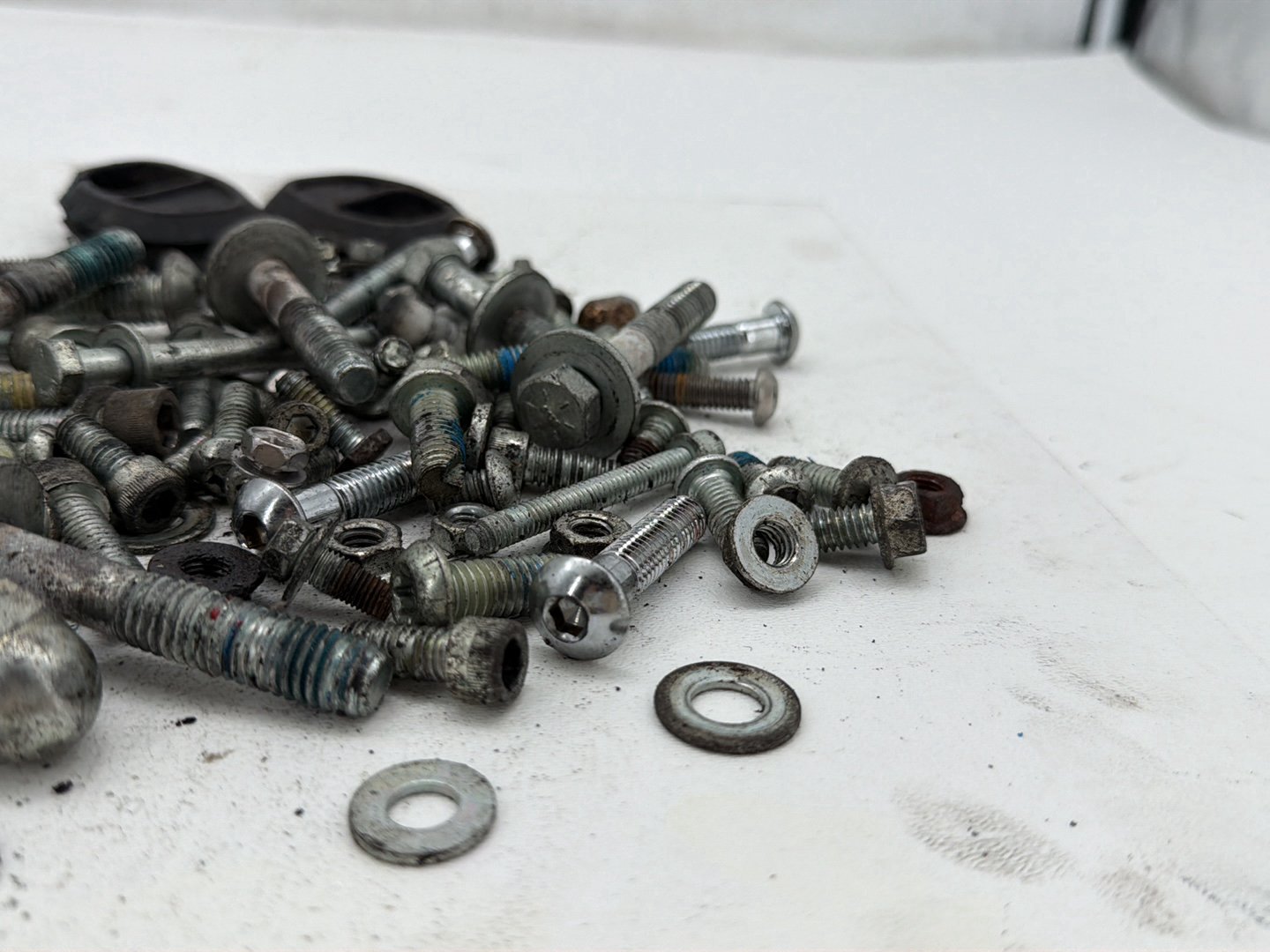 2008 Harley Dyna Fat Bob FXDF OEM Hardware Bolts Nuts & Brackets