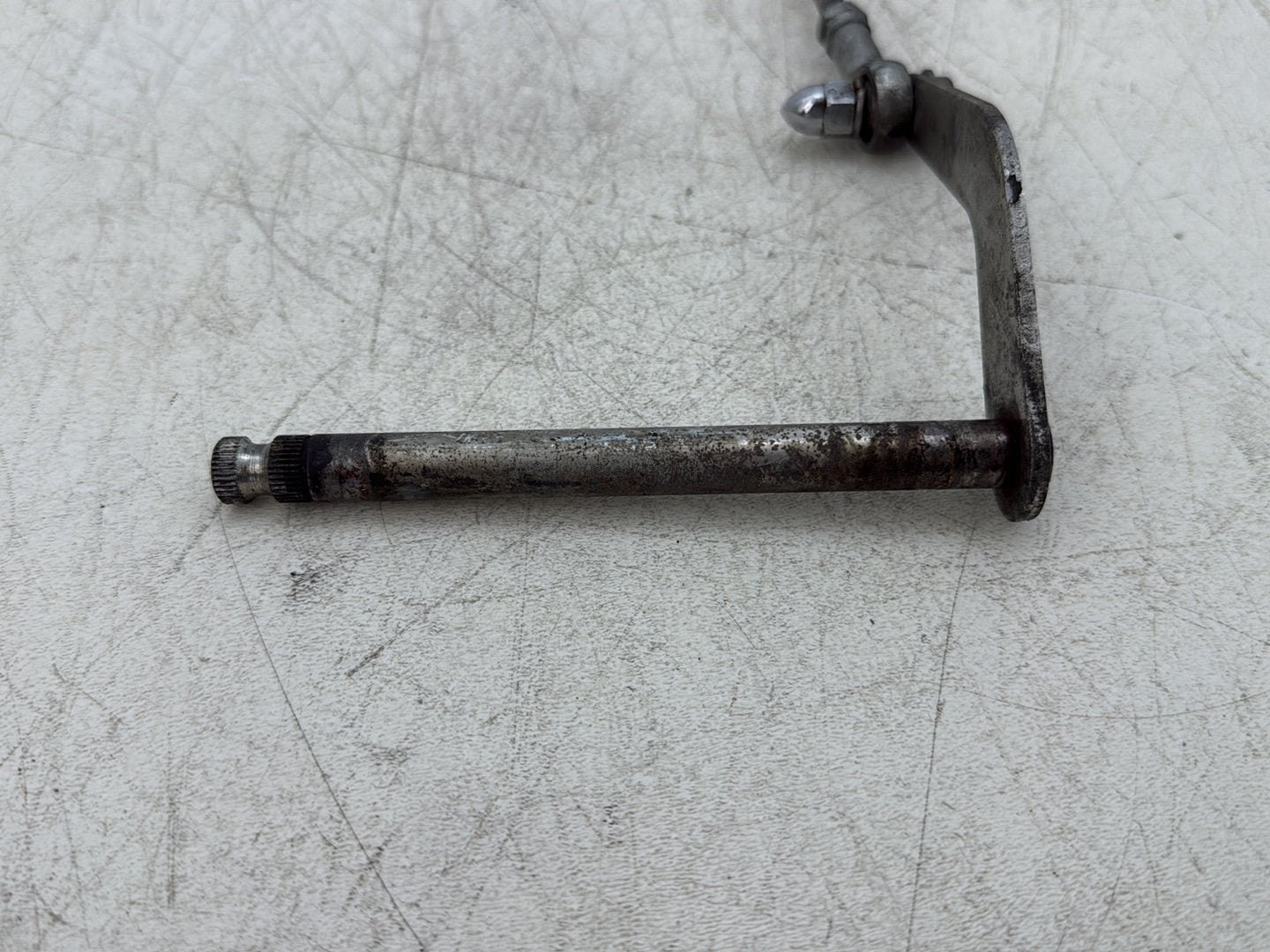 2004 Harley Dyna Super Glide FXDI OEM Gear Shifter Lever w/ Rod linkage