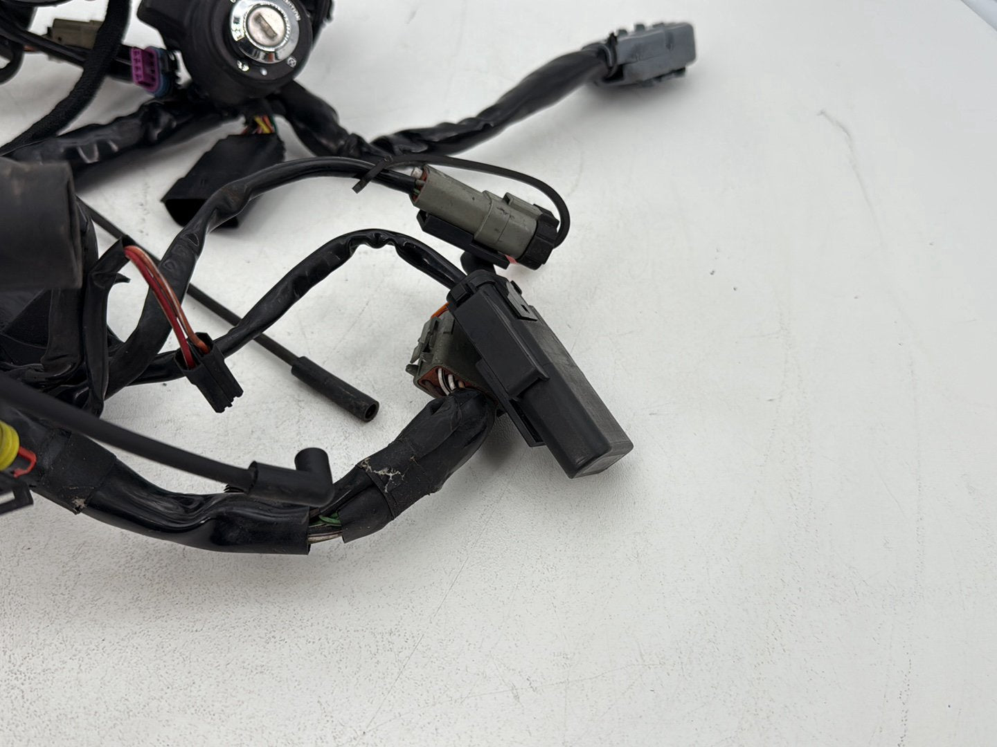 2004 - 2013 Harley-Davidson Sportster 883 Custom Main Wire Wiring Harness Ignition Switch NOKey  	70181-07