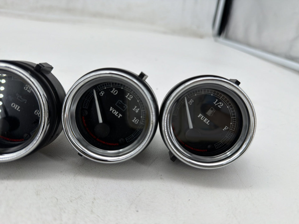 2002 Harley Electra Glide Touring OEM Air Oil Volt Fuel Tacho Speedo Gauges 96K