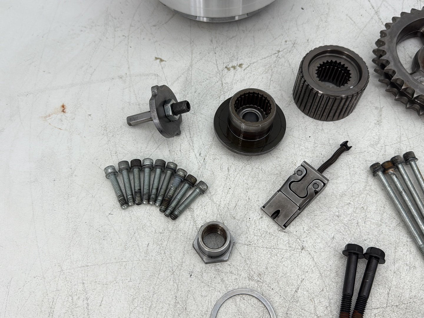 2013 Harley Heritage Softail Classic FLSTC OEM Clutch Basket Chain Tensioner Kit