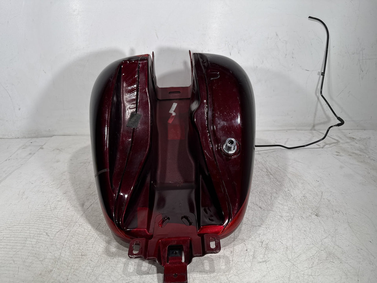 2009 Harley Electra Glide Touring CVO Fuel Gas Tank Gasoline Reservoir DENTED