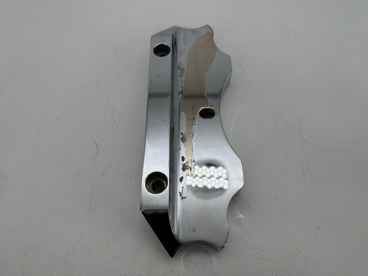 1994 Harley Softail Custom FXSTC OEM Front Handlebar Riser Top Clamp Chrome