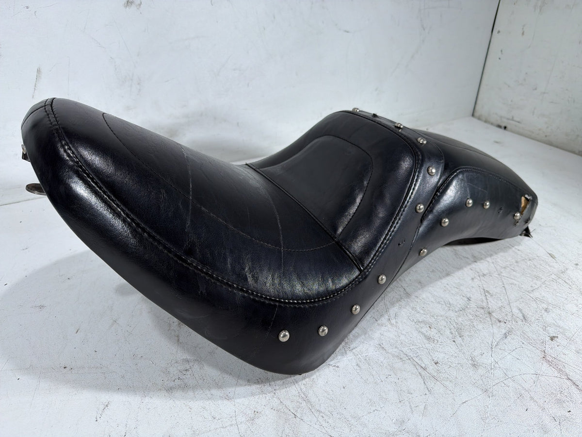 2001 Harley Fat Boy Softail FLSTFI OEM Passenger Rider Driver Seat Saddle TORN