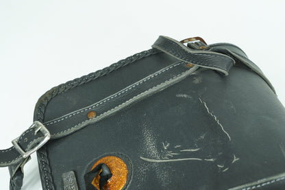 2013 - 2022 Harley-Davidson Sportster Custom Front Onboard Tool Bag Leather Storage Custom