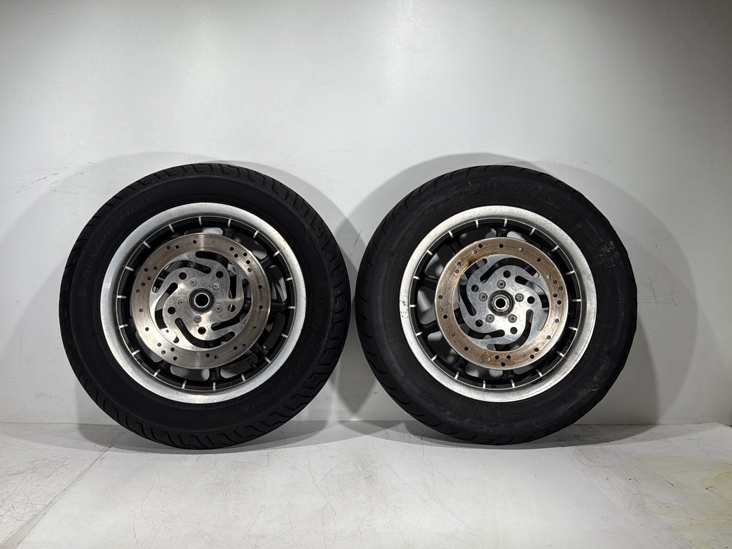 2000 Harley Touring FLHTCUI Electra Glide Ultra Front &amp; Rear Wheel Rim Tire 16"