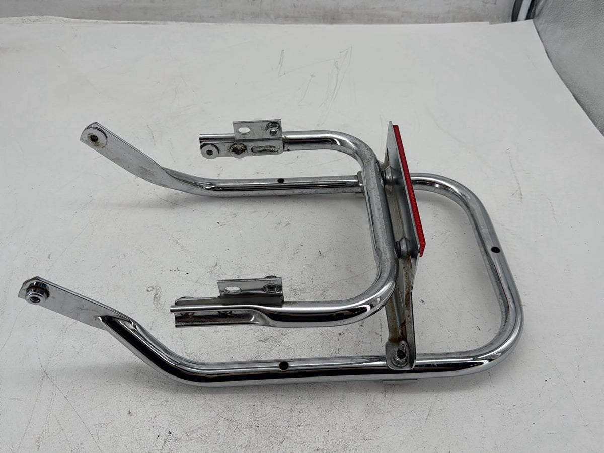 1997 Harley Road King FLHPI OEM Rear License Plate Support Bar Holder
