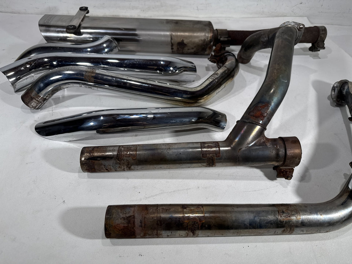 2003 Harley Electra Glide Touring Ultra OEM Exhaust Header Pipes Muffler
