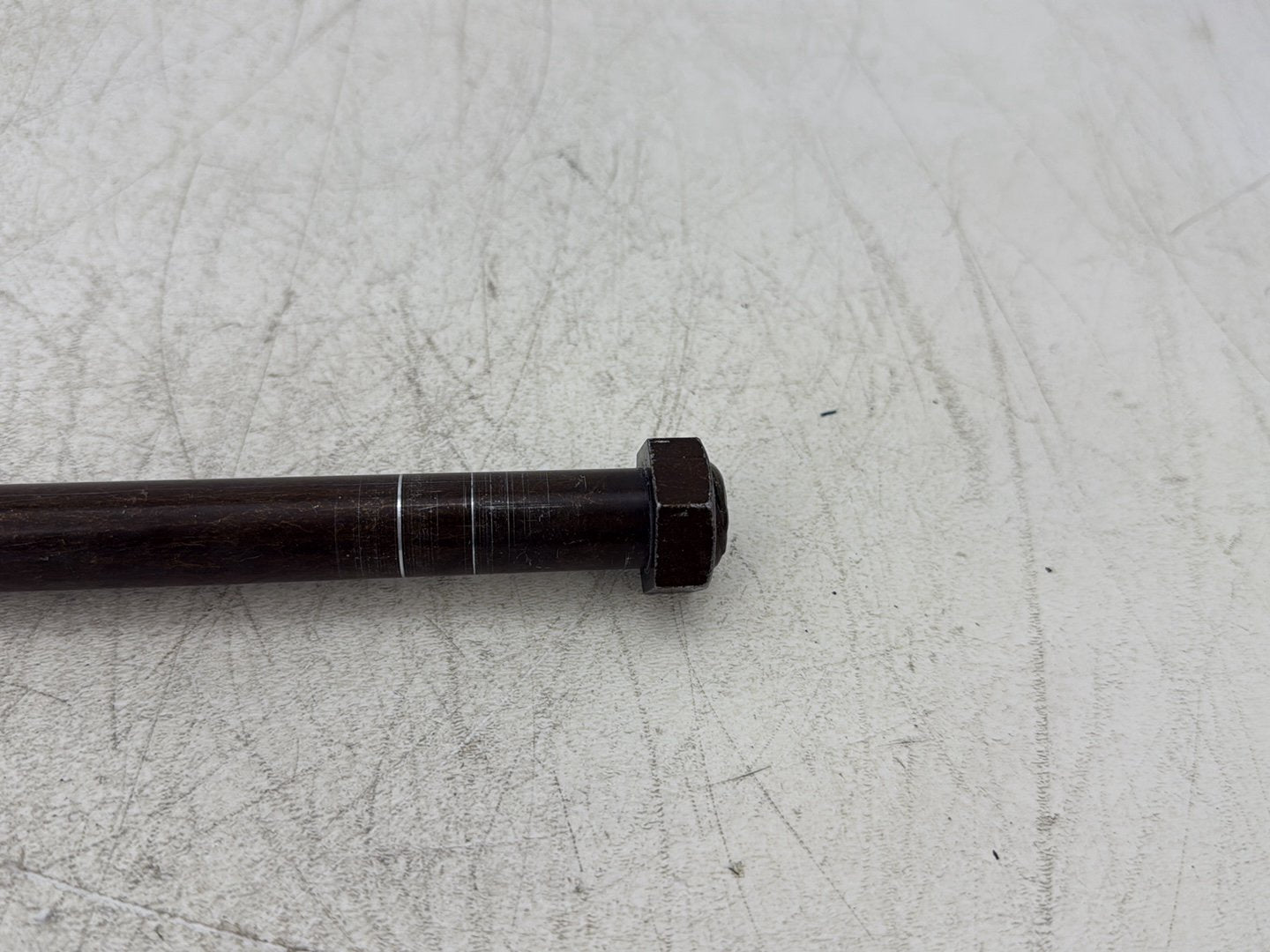 2004 Harley Dyna Super Glide FXDI OEM Rear Fork Swingarm Pivot Bolt Shaft