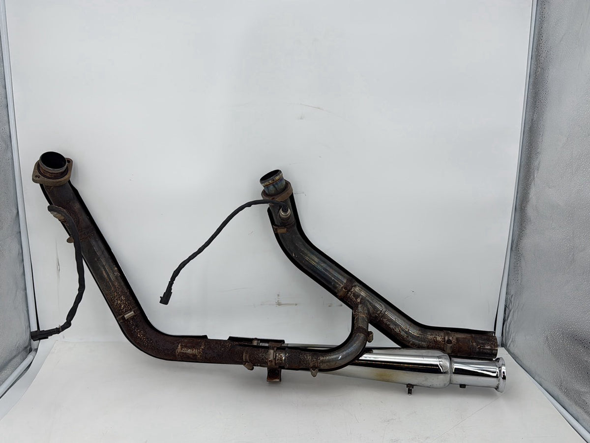 1999 - 2006 Harley-Davidson Dyna Super Glide Exhaust Header Pipes Muffler 65631-06