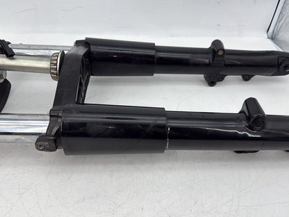 2015 Harley Touring FLHXS Street Glide OEM Front Triple Tree Set & LH RH Fork Legs Sliders