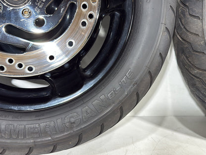 2000 Harley Touring FLHTCI Electra Glide Classic OEM Front & Rear Wheel Rim Tire