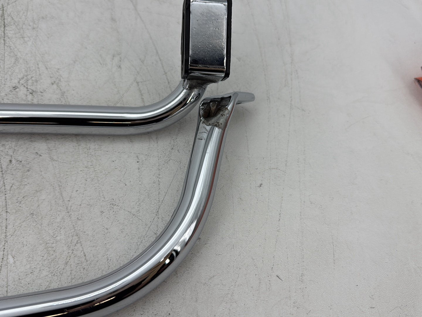 1995 Harley Road King Touring FLHR OEM Rear Left Right Saddlebag Guard Rails Bar