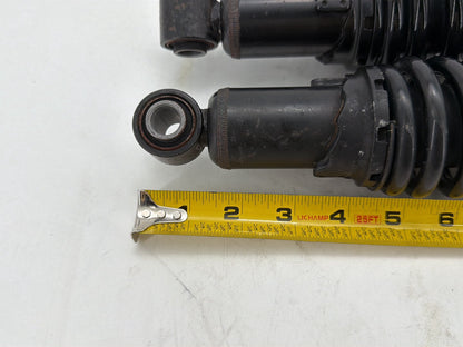 2008 Harley Dyna Fat Bob FXDF Rear Left Right Shock Absorbers BURLY 12"