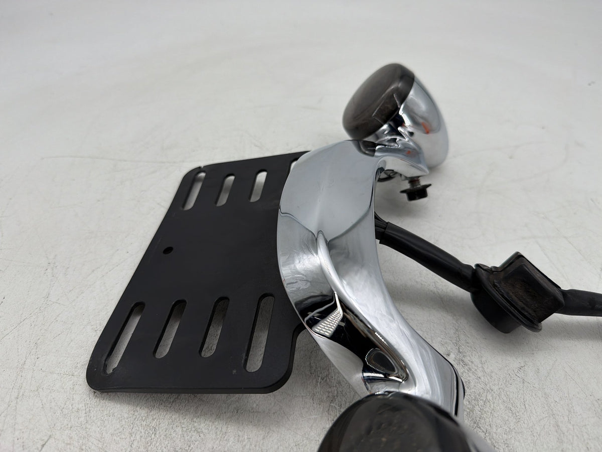2012 Harley Street Glide Touring Rear Left & Right Turn Signals & License Plate