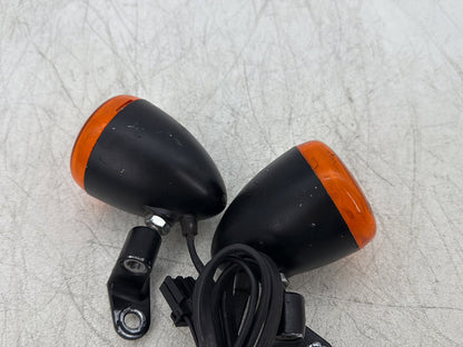 2004 Harley Road King Touring Custom FLHRSI OEM Front Left Right Turn Signal Indicators