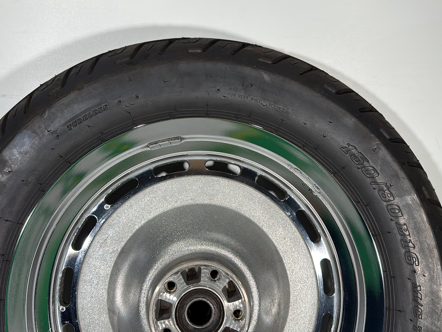 2004 - 2013 Harley-Davidson Sportster 1200 Custom Rear Wheel Rim Tire  	43335-05
