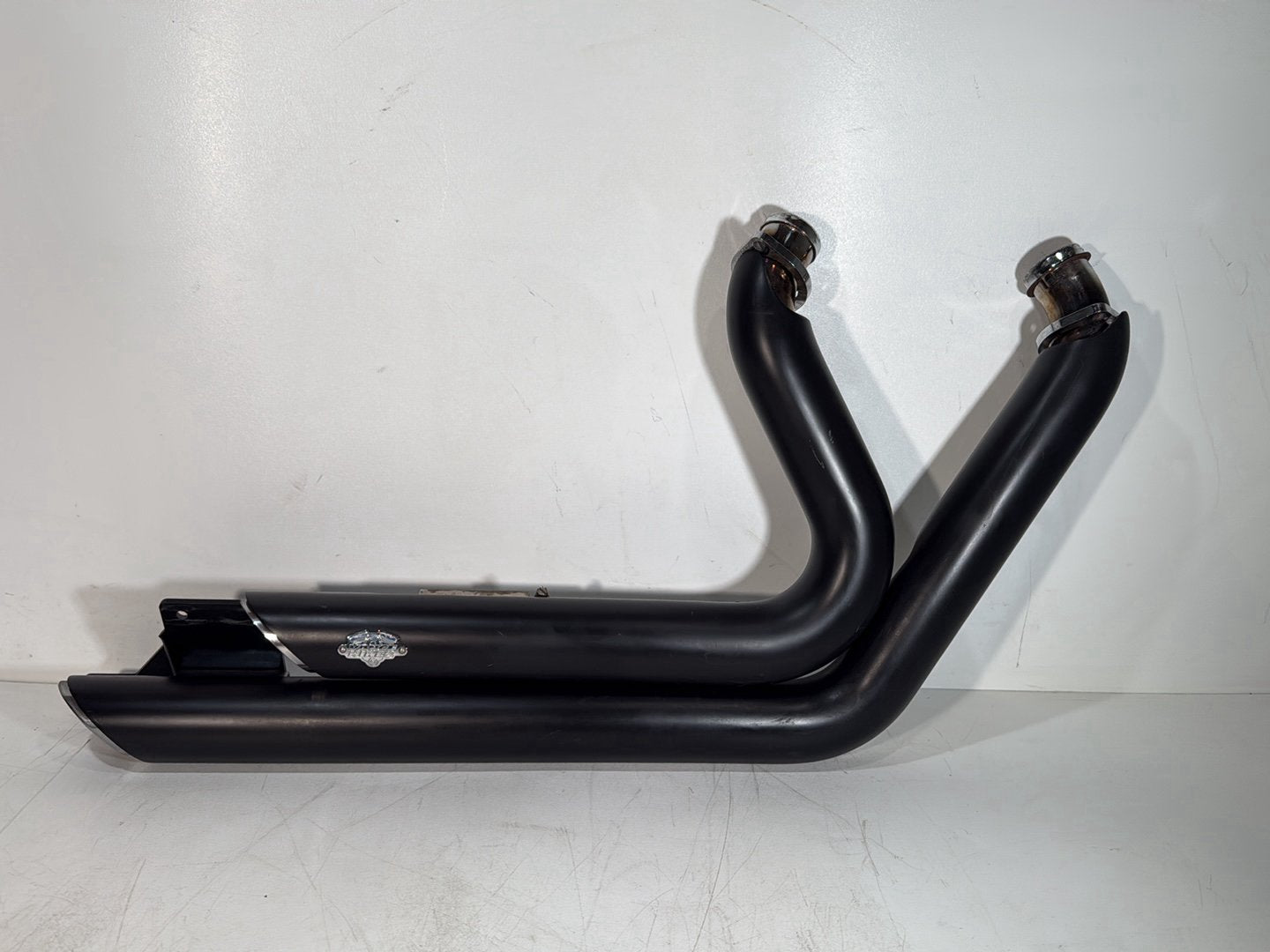 1986 - 1998 Harley-Davidson Softail Heritage Classic Exhaust Header Pipes Vance & Hines 65603-95