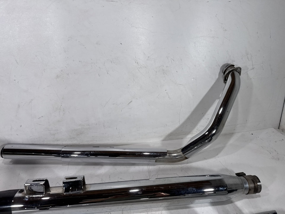 1997 Harley Electra Glide Touring FLHT OEM Exhaust Header Pipes Muffler