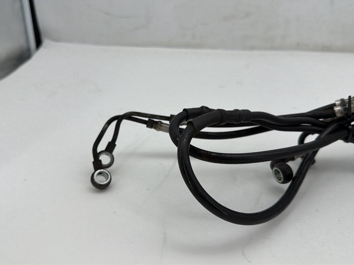 2008 Harley Electra Glide Touring Ultra FLHTCU OEM Front Brake Hose Line Pipe ABS