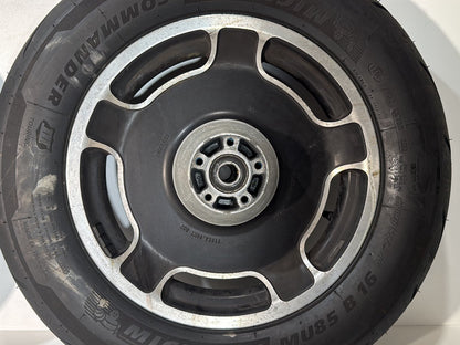 2007 - 2012 Harley-Davidson Touring Street Glide Front & Rear Wheel Rim Tire Airstrike