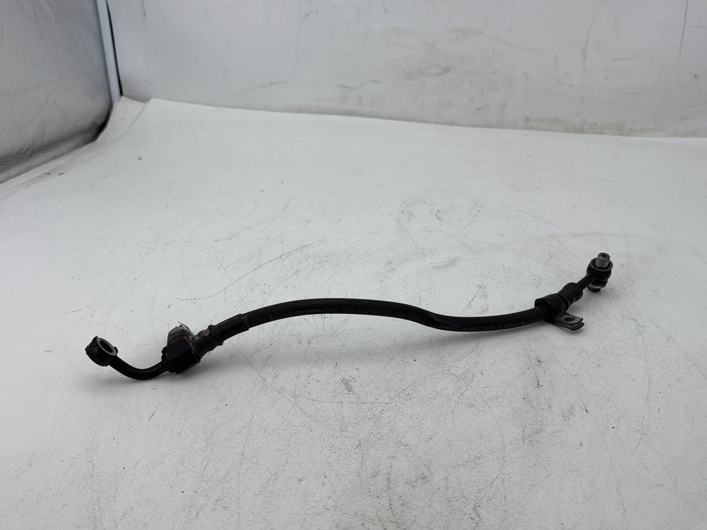 2006 Harley Dyna FXDWGI Wide Glide OEM Rear Brake Hose Line Pipe