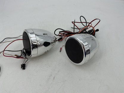 1984 - 1998 Harley-Davidson Touring Electra Glide Classic Left Right Sound Audio Speakers BOSS Audio Systems