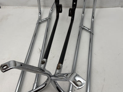 2007 Harley Touring FLHTP Electra Glide Police OEM Rear Left Right Saddlebag Guard Rails Bar