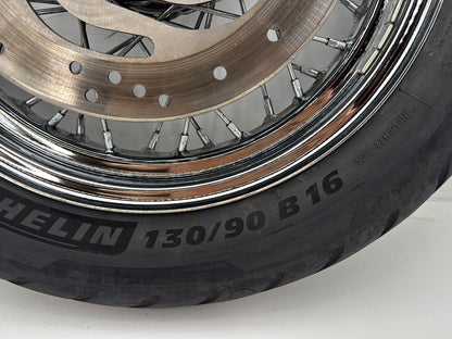 2007 Harley Softail Heritage Classic FLSTC OEM Rear Wheel Rim Tire Spoked