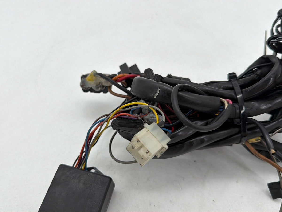 90 Harley Electra Glide Touring Sport OEM Wire Wiring Harness Plug In Connectors