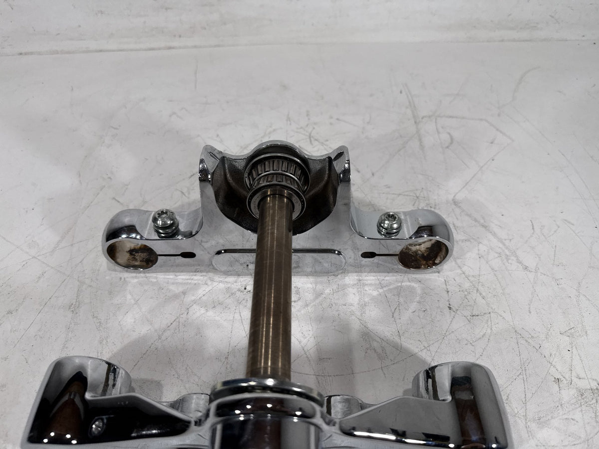 2003 Harley Softail Deuce FXSTDI OEM Front Fork Upper Lower Triple Tree