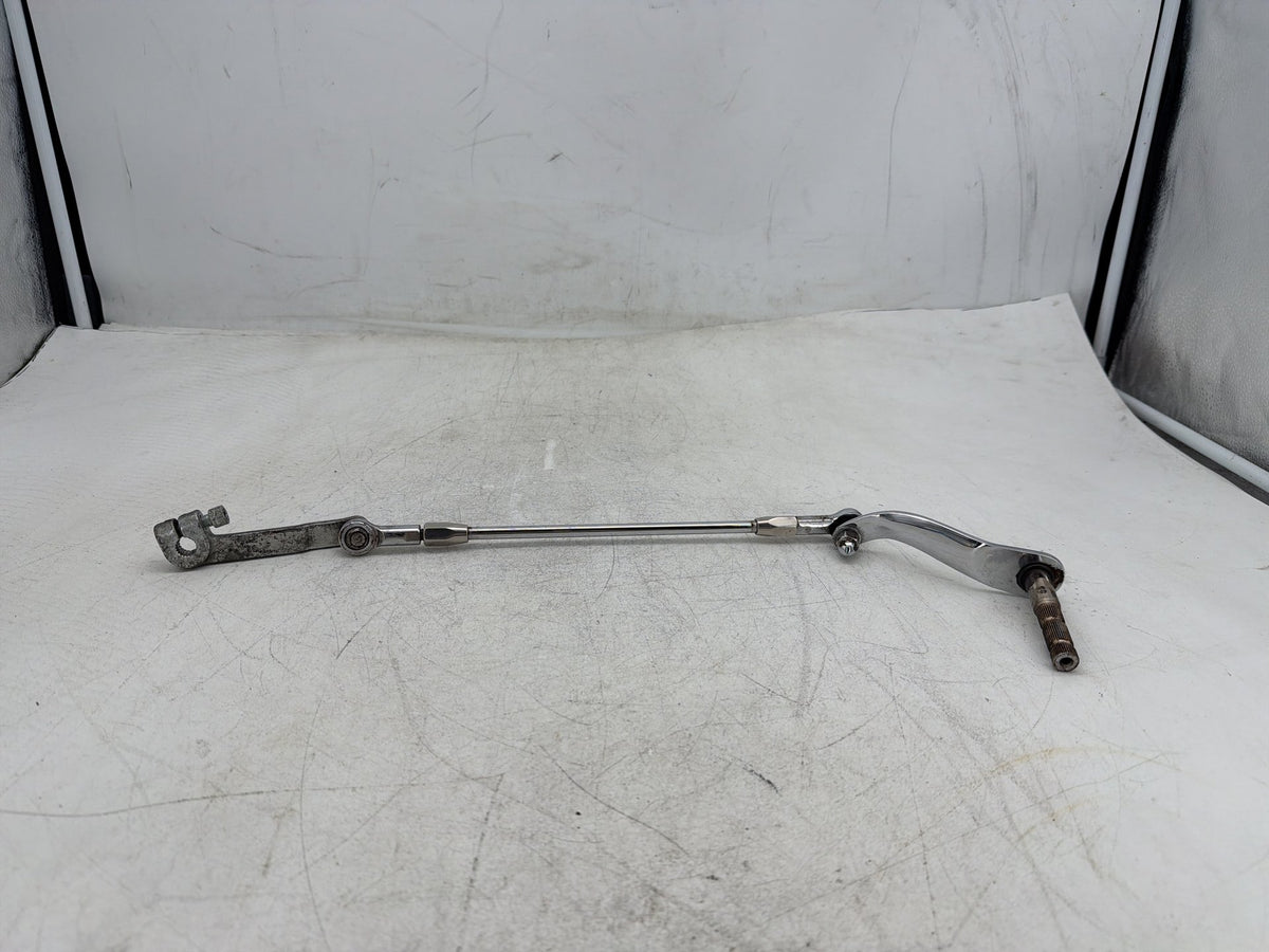 2001 Harley Fat Boy Softail FLSTF OEM Gear Shifter Lever w/ Rod linkage