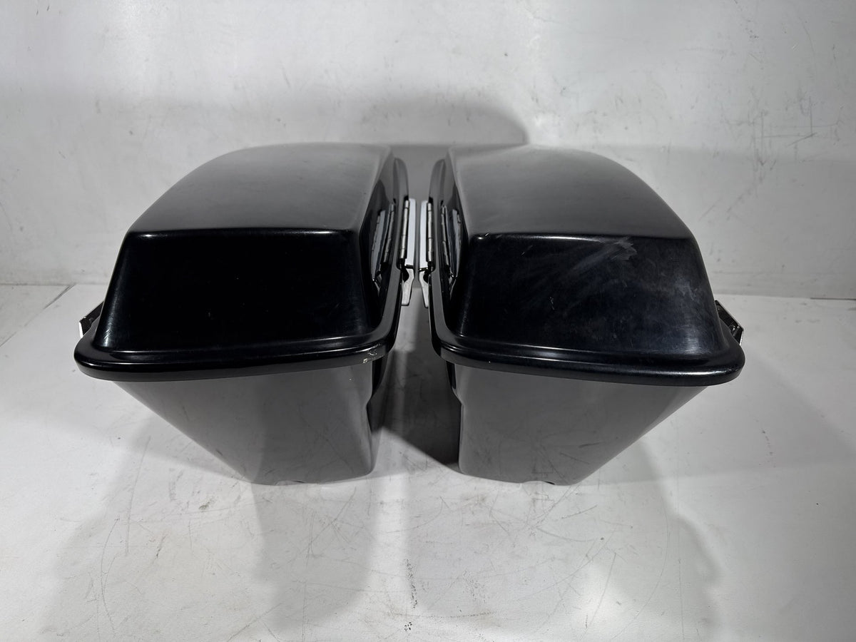 2002 Harley Electra Glide Touring FLHT OEM Left Right Saddlebags Luggage NOKey