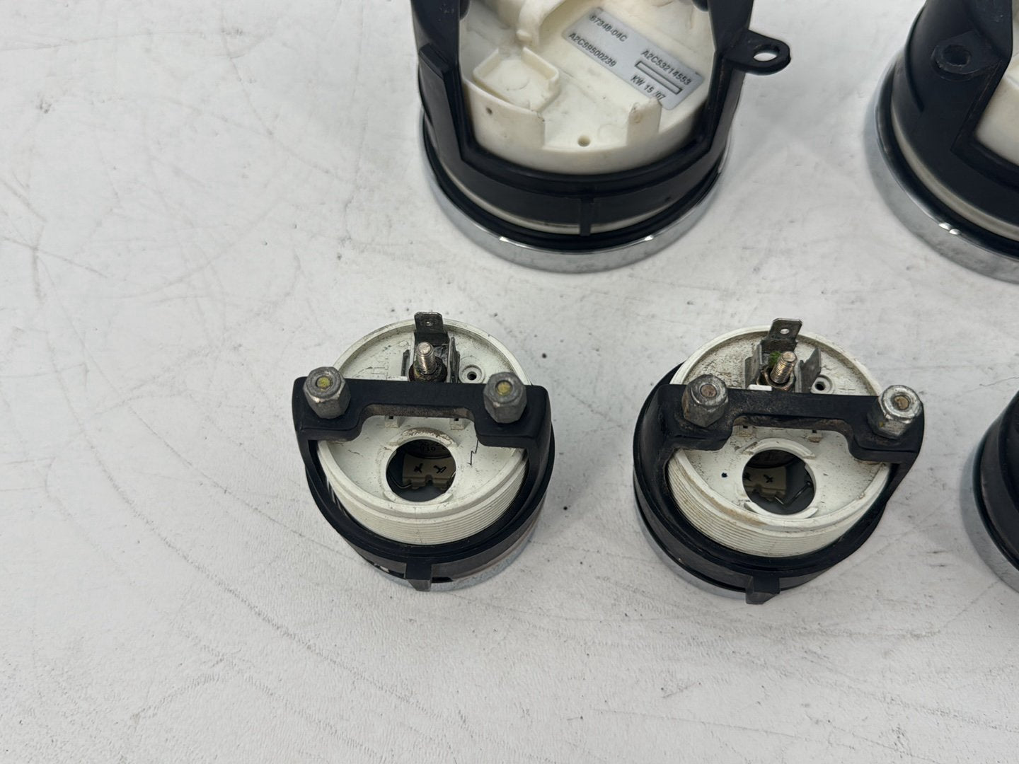 2008 Harley Touring FLHT Electra Glide OEM Air Oil Volt Fuel Tacho Speedo Gauges