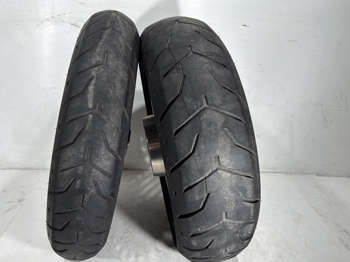 2012 Harley Electra Glide Touring Ultra Front & Rear Wheel Rim Tire 17" 16" NON-abs