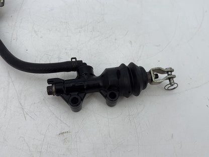 2006 Harley Sportster XL883C 883 Custom OEM Rear Brake Master Cylinder Bottle Brake Line