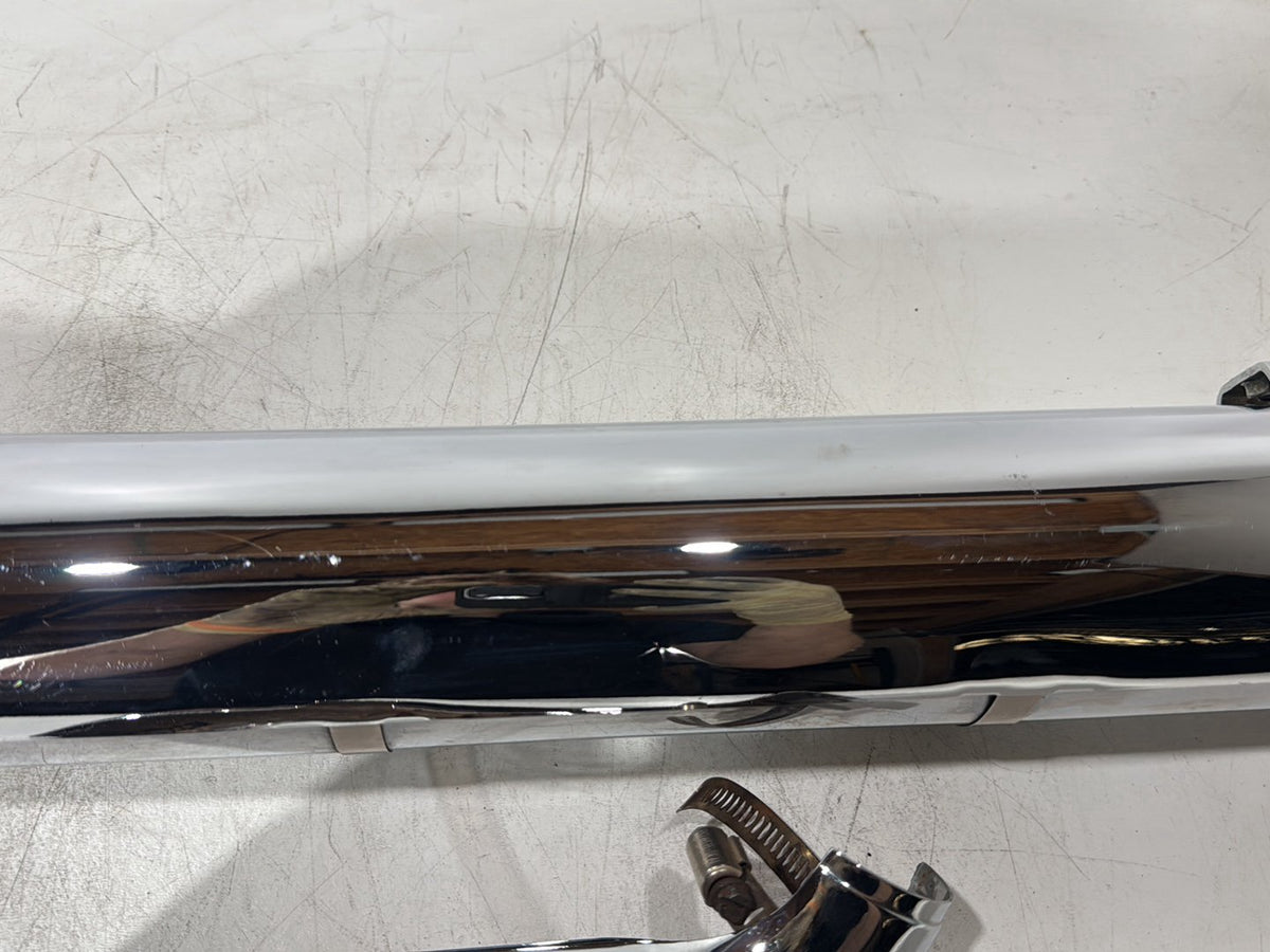 02 Harley Touring CVO Screamin Road King Exhaust 1 Pipe Muffler Silencer Slip On