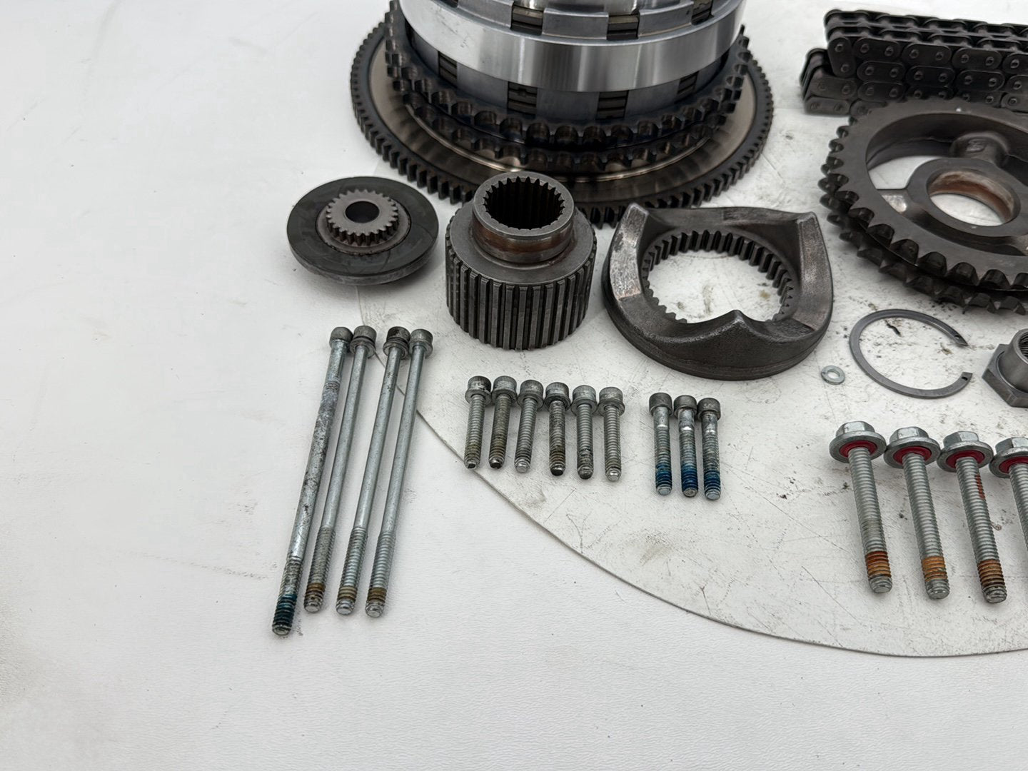 11 Harley Road King Touring FLHRC Classic OEM Clutch Basket Chain Tensioner Kit