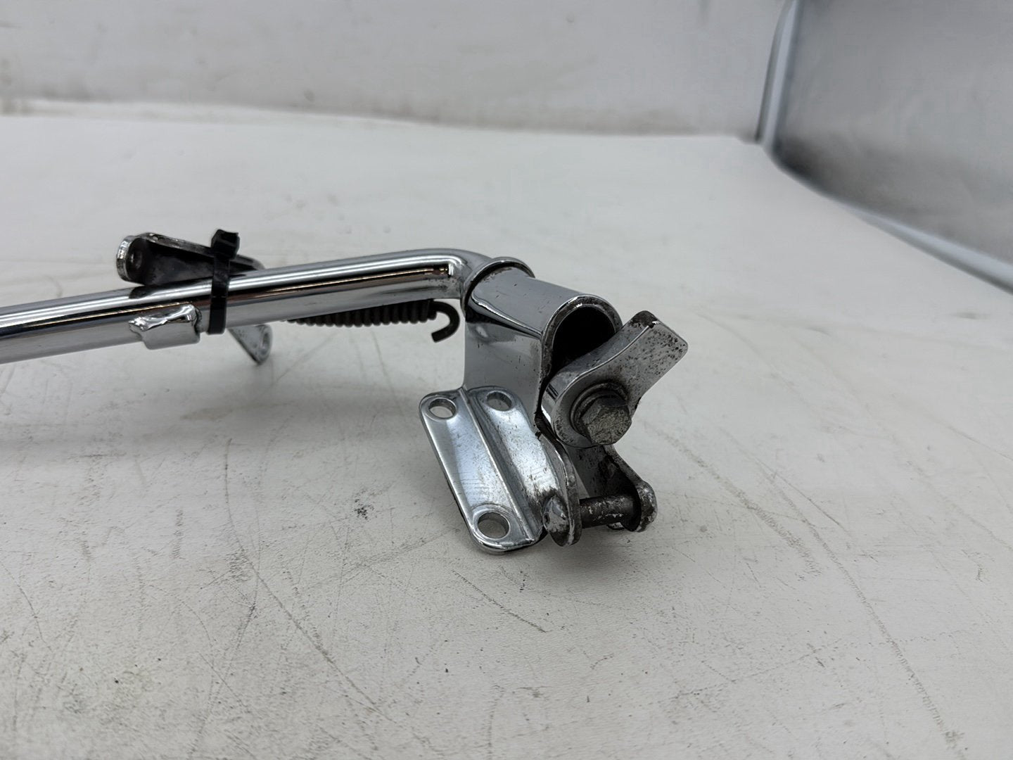 97 Harley Softail FLSTC Heritage Classic OEM Left Side Jiffy Kick Stand &amp; Spring