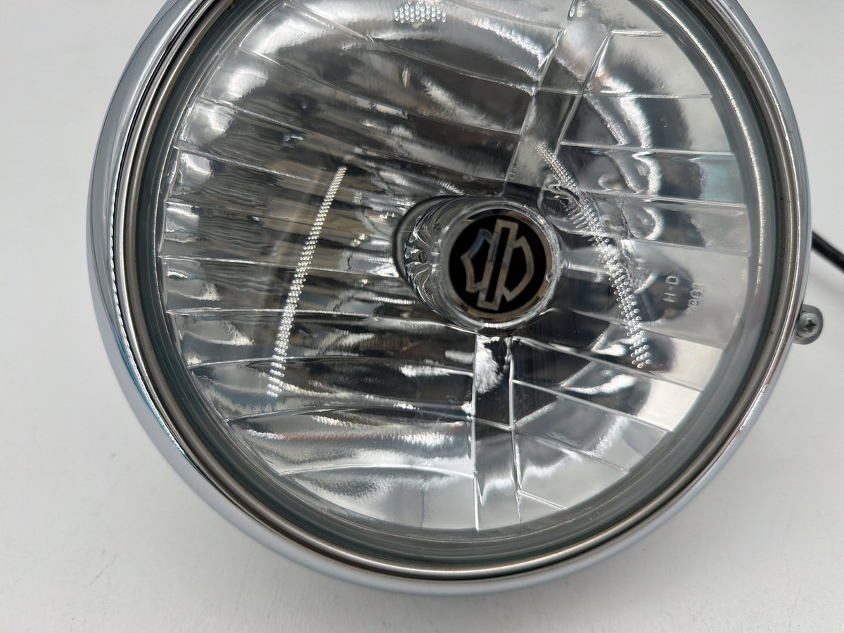 2009 Harley Dyna Street Bob FXDB OEM Headlight Headlamp Head Light Halogen
