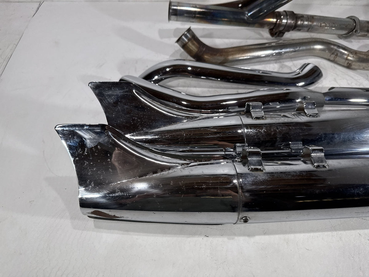 1993 Harley Electra Glide Touring FLHT OEM Exhaust Header Pipes Muffler