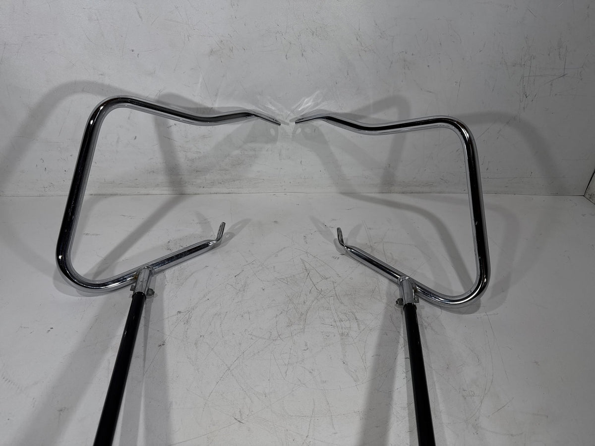 14 Harley Electra Glide Touring Ultra Rear Left Right Saddlebag Guard Rails Bar