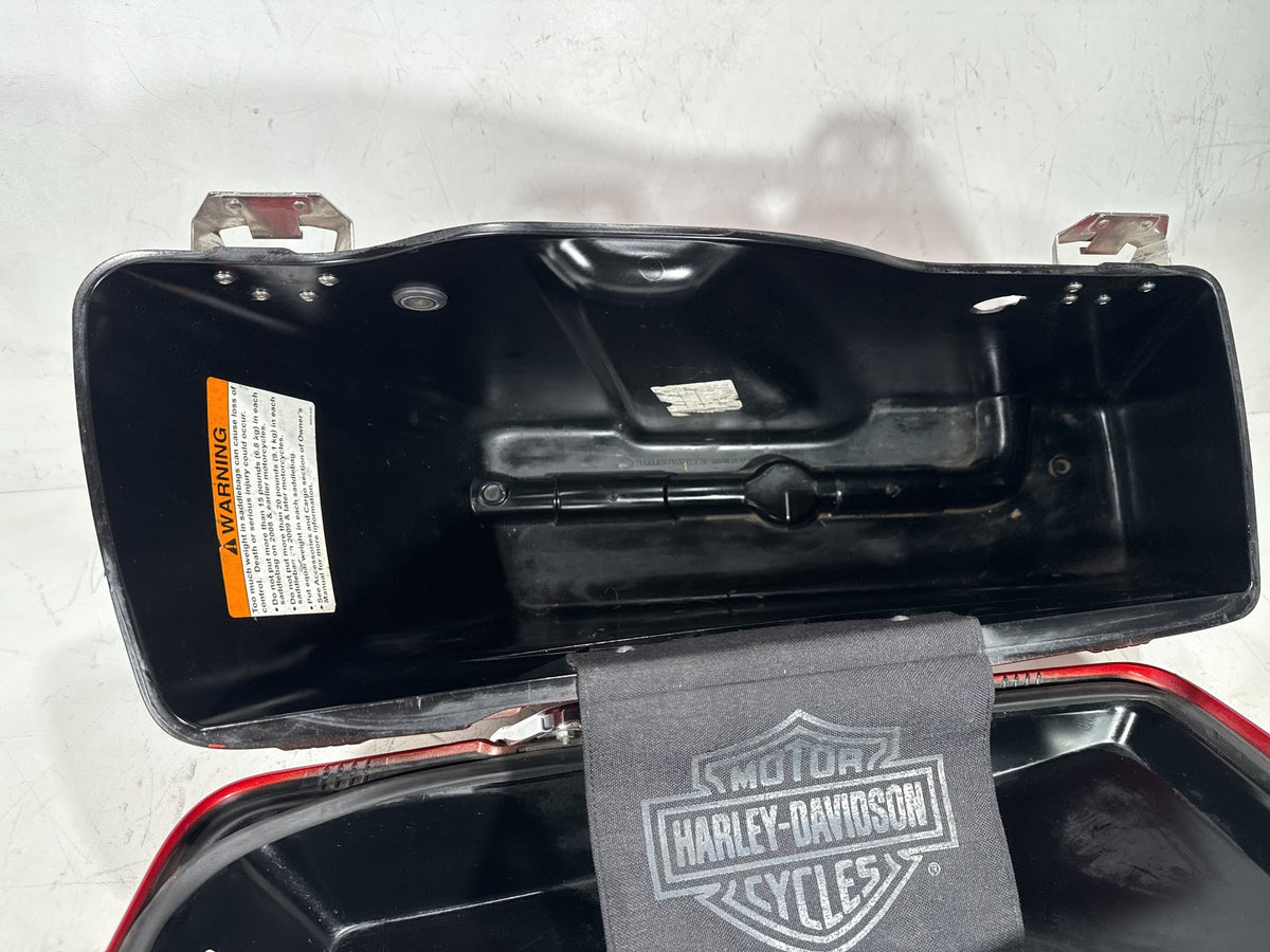 2012 Harley Electra Glide Touring Ultra OEM Left 1 Saddlebag Luggage NO Key