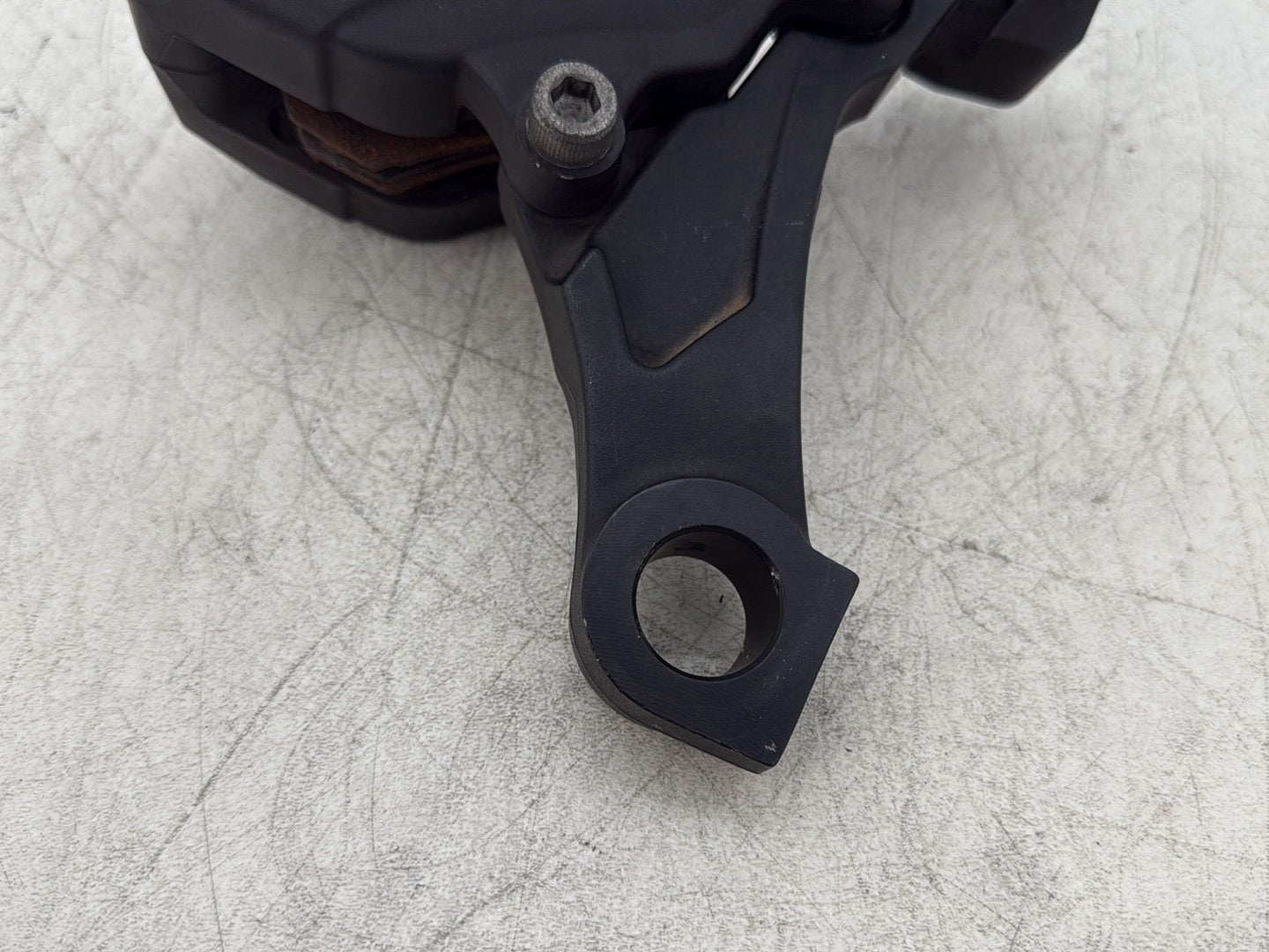 2016 Harley Road King Touring FLHR OEM Rear Back Brake Caliper w/ Bracket